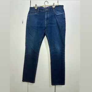 Michael Kors Men's Parker Slim Straight Dark Blue Jeans 36